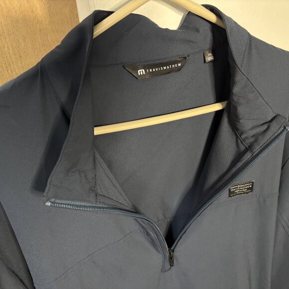 Travis Mathew Wanderlust 1/4 Zip Golf Jacket - Picture 7 of 8